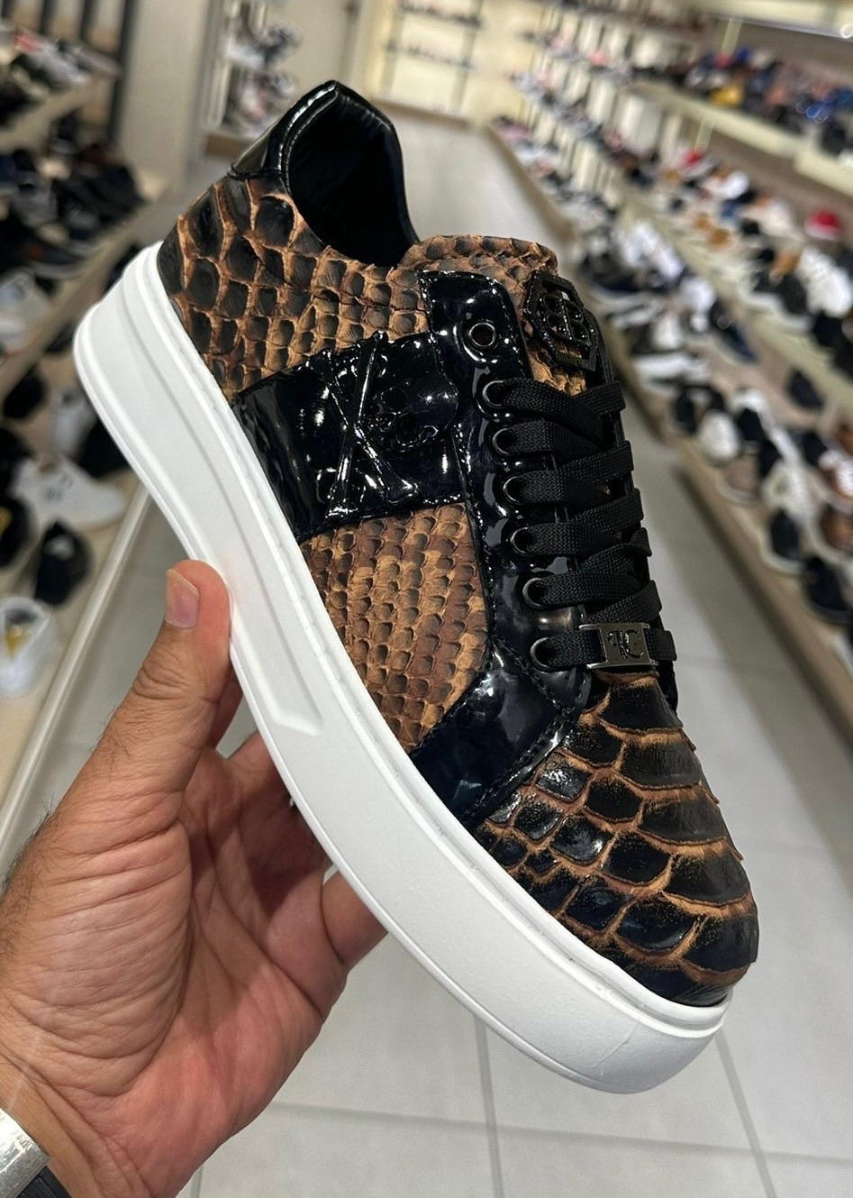 Tamboga Python-Design Sneaker