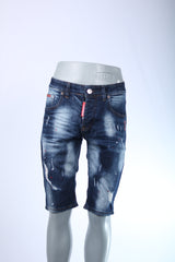 Icon2 Distressed Denim Shorts – Lässig und Trendig