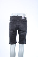 Icon2 Distressed Denim Shorts Schwarz – Lässig und Urban