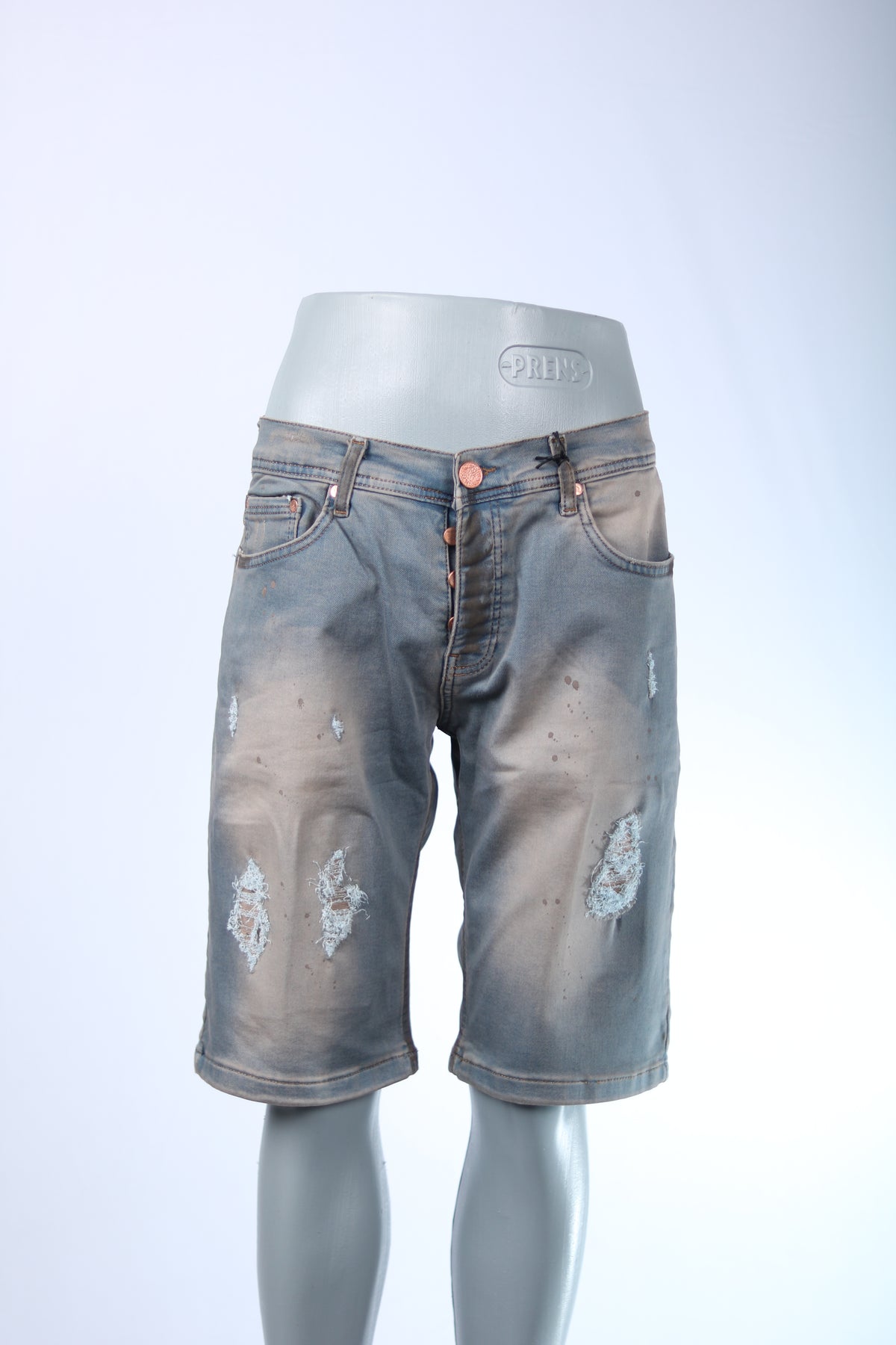 Denim Imperium Distressed Denim Shorts – Lässig und Modern