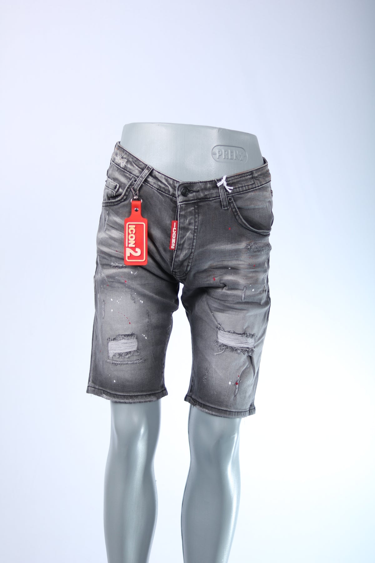 Icon2 Ripped Denim Shorts – Lässig und Urban