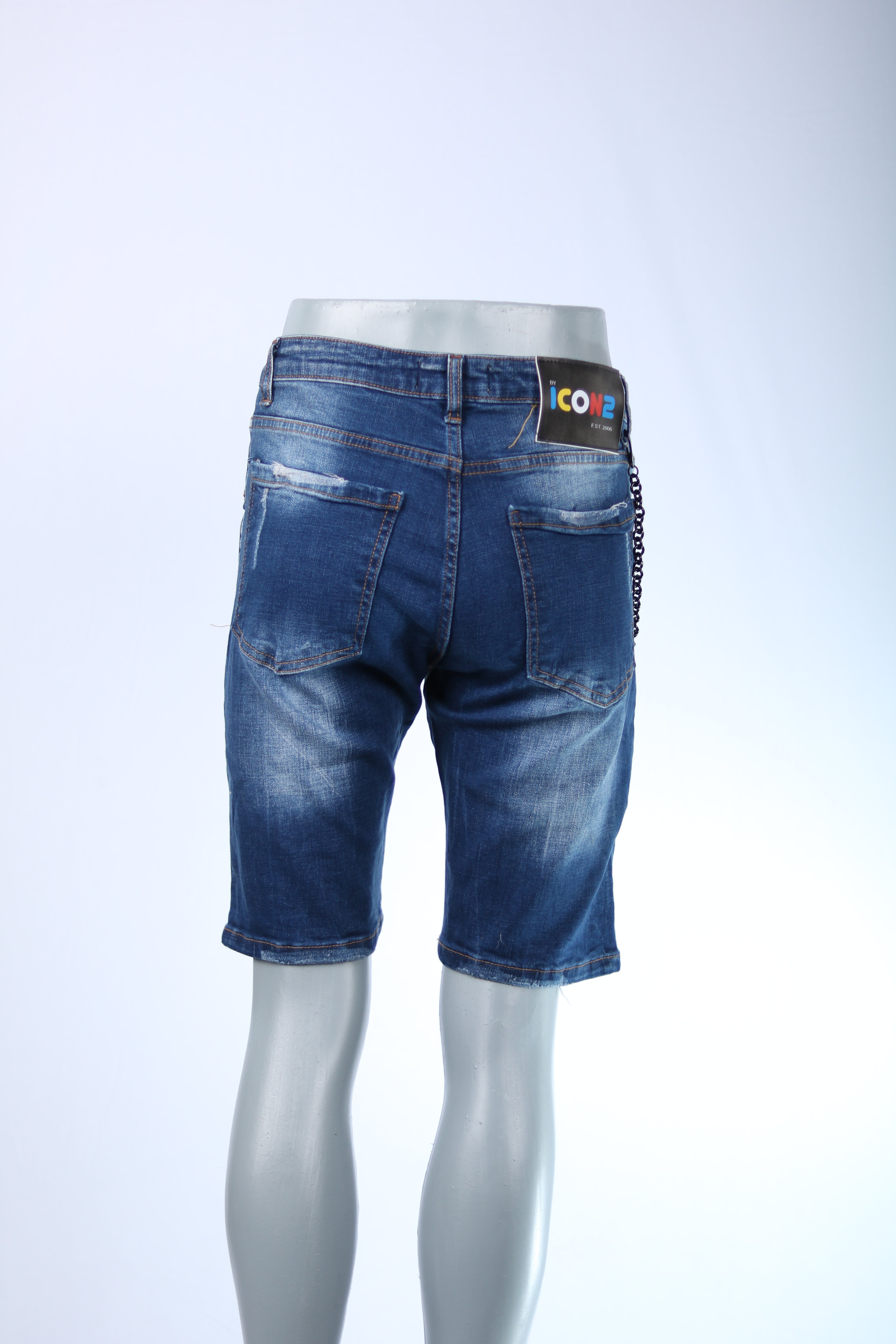 Icon2 Ripped Denim Shorts – Lässig und Trendig