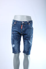 Icon2 Painted Denim Shorts – Lässig und Auffällig