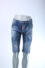 Icon2 Painted Denim Shorts – Lässig und Auffällig