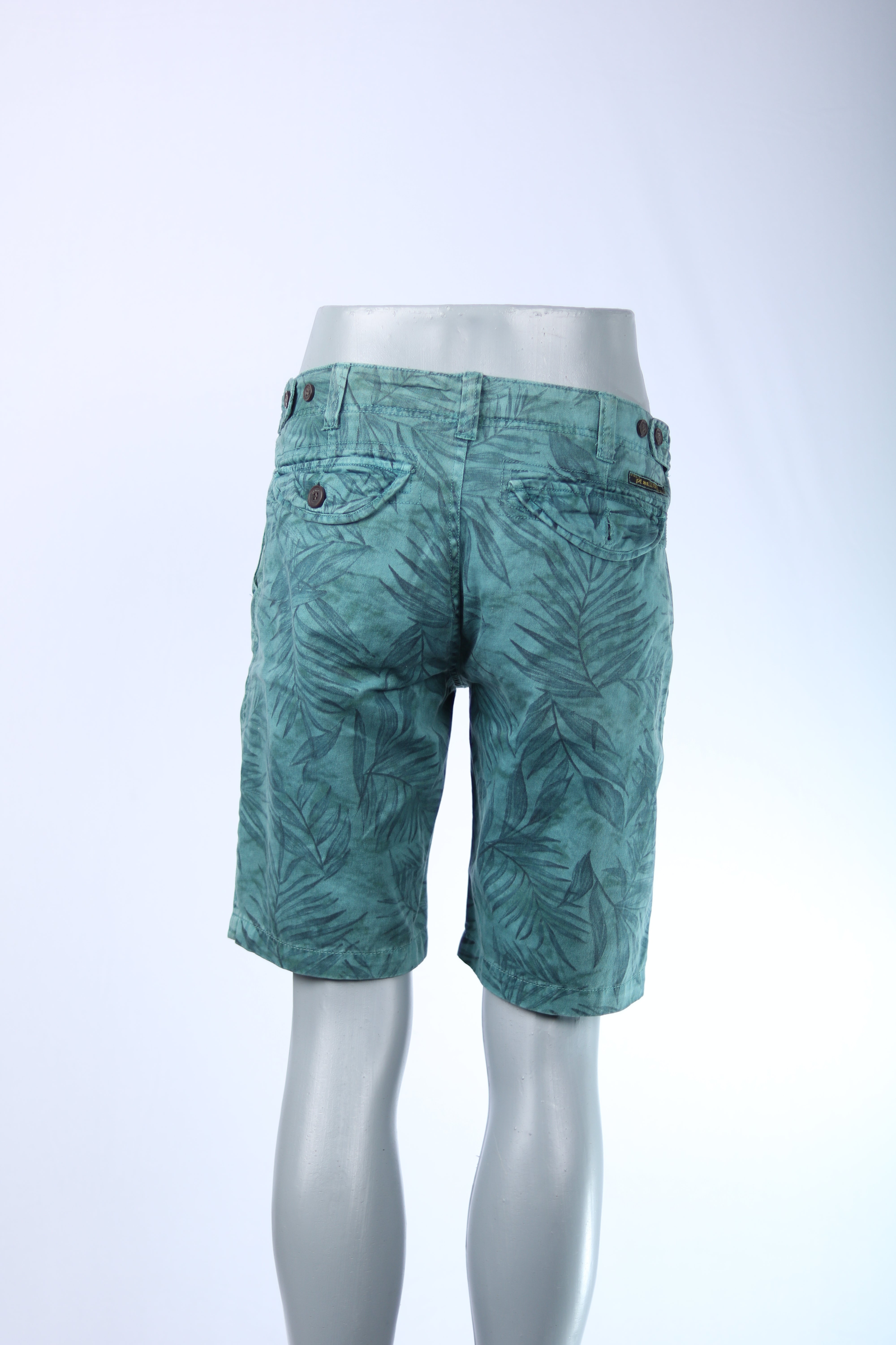 P.L.M. Dirty Ecru Shorts Grün – Lässig und Stilvoll