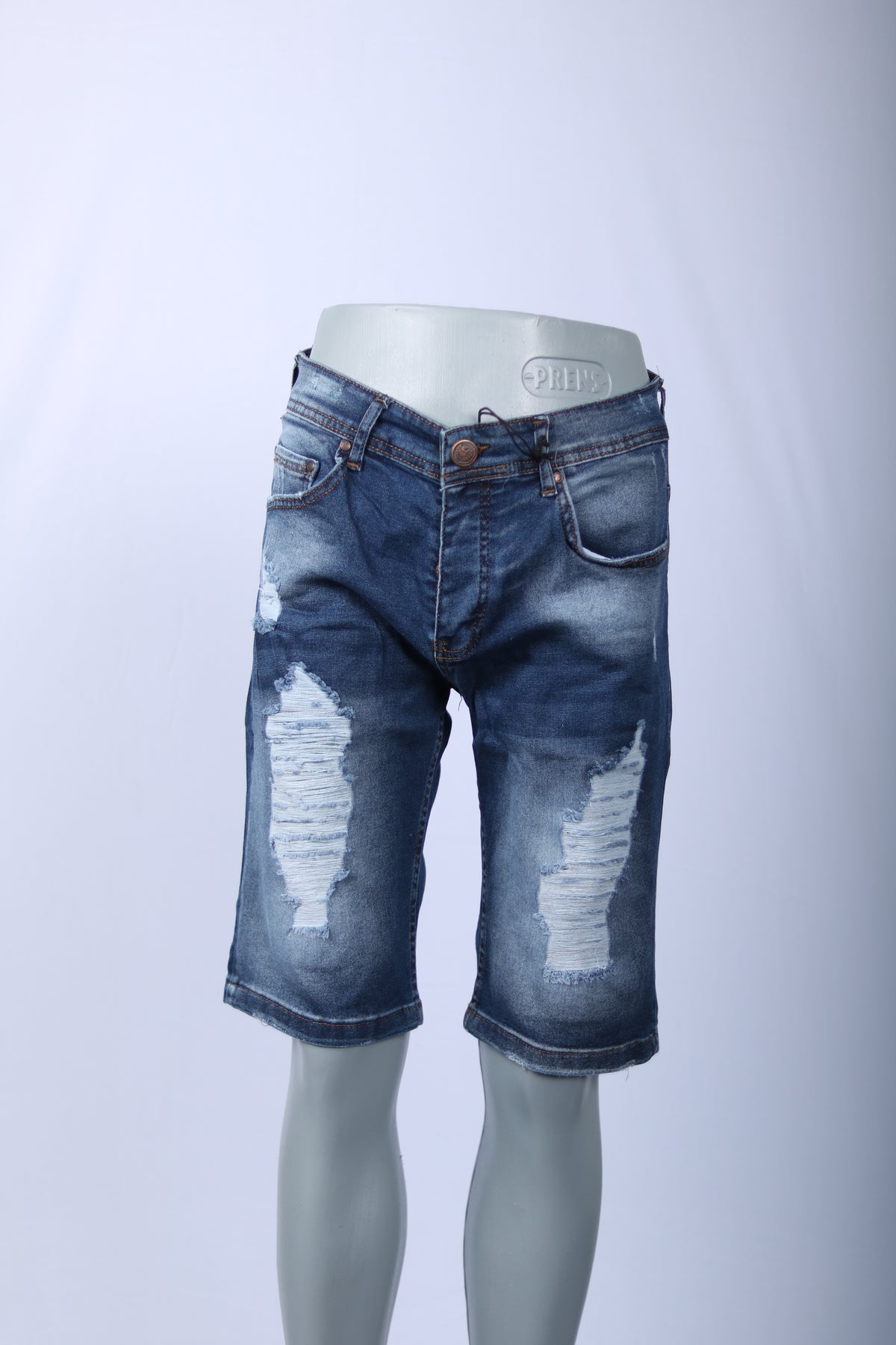 Denim Imperium Ripped Denim Shorts Blau – Lässig und Modern