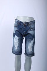 Denim Imperium Ripped Denim Shorts Blau – Lässig und Modern