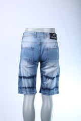 Denim Imperium Bleached Denim Shorts Blau – Lässig und Stilvoll