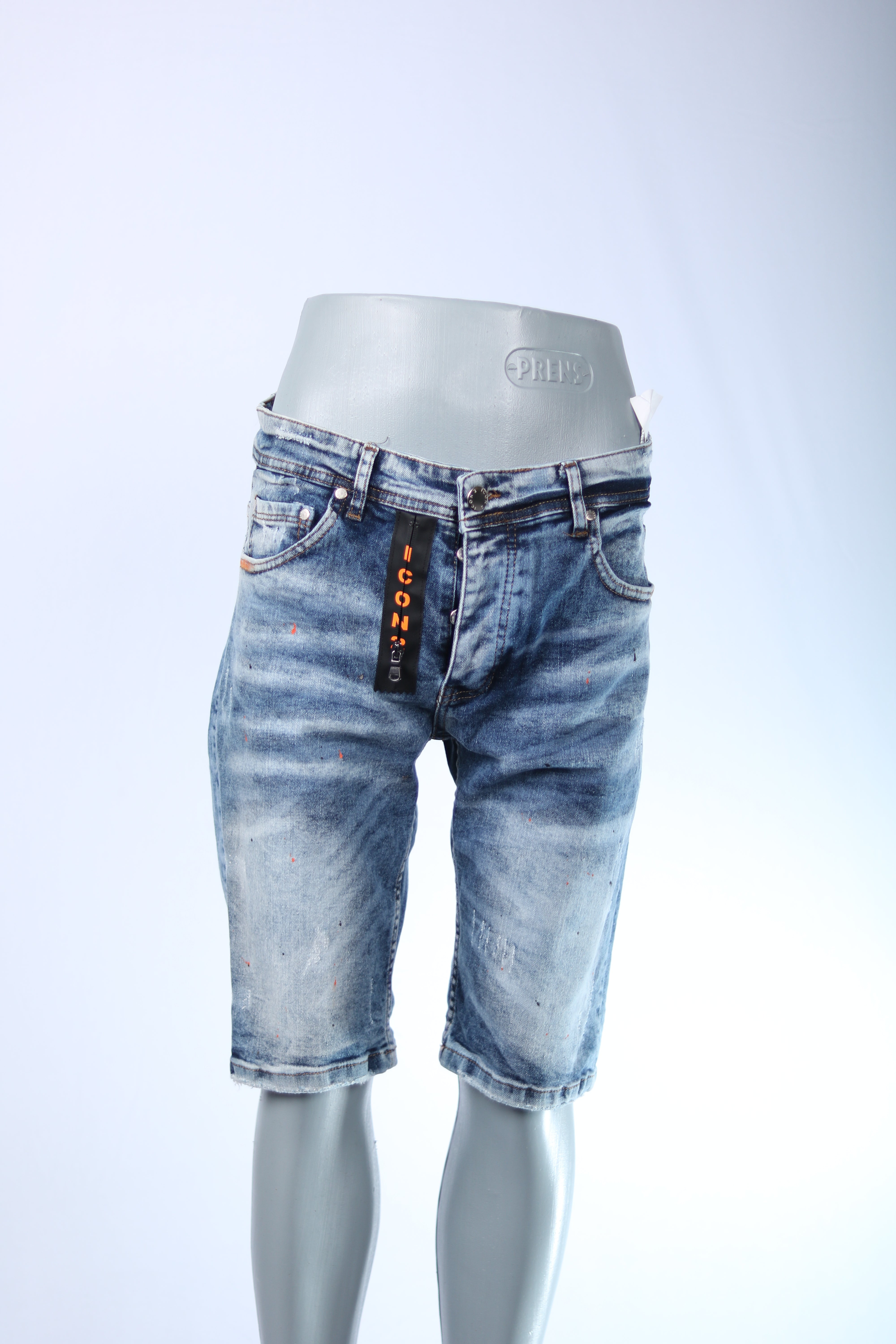 Icon2 Ripped Denim Shorts Blau – Lässig und Stilvoll