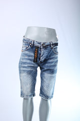Icon2 Ripped Denim Shorts Blau – Lässig und Stilvoll