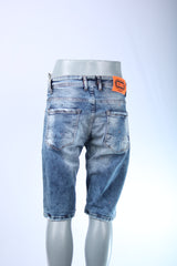 Icon2 Ripped Denim Shorts Blau – Lässig und Stilvoll