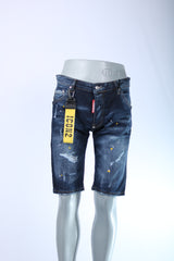 Icon2 Ripped Denim Shorts Blau – Lässig und Stilvoll