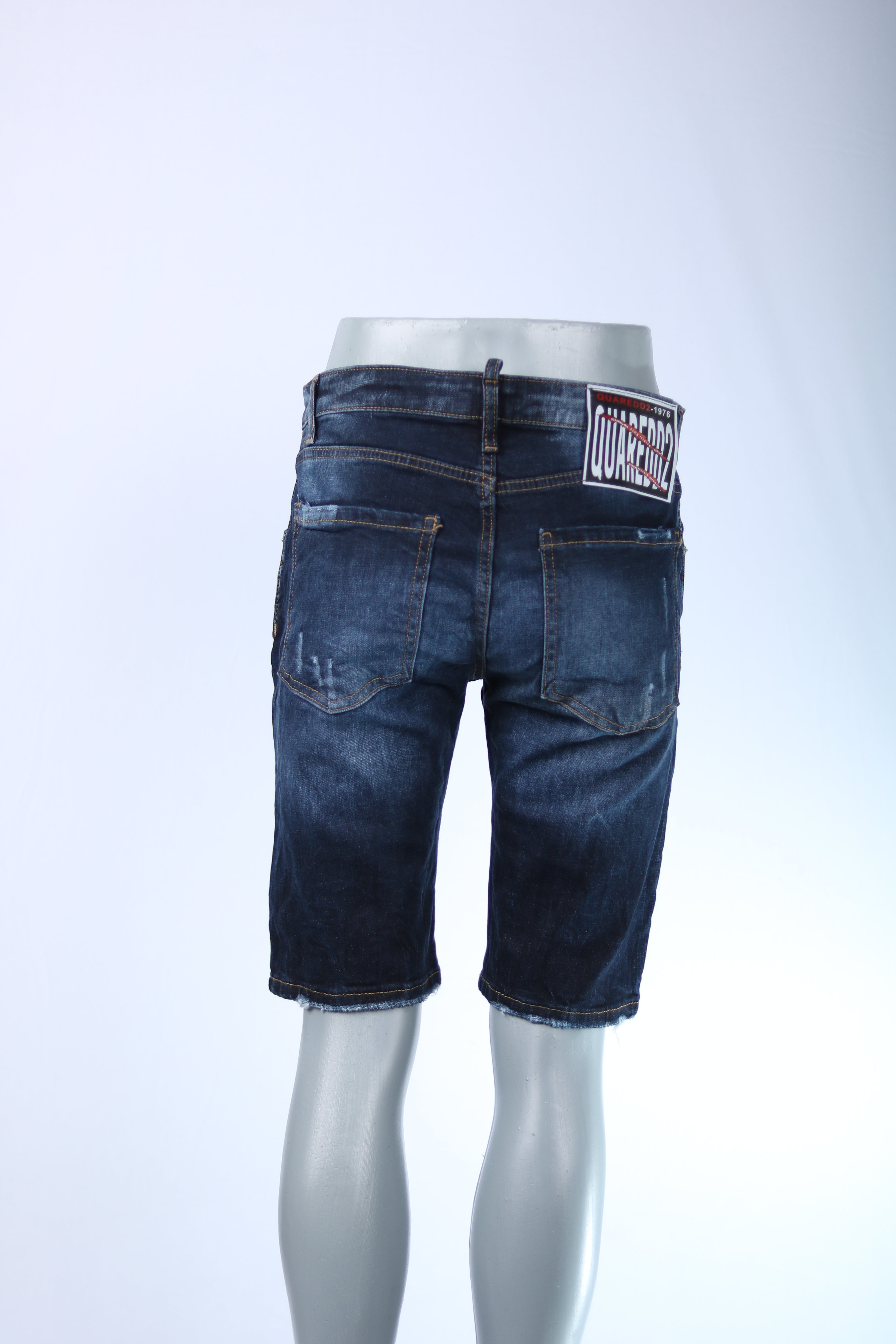 Icon2 Ripped Denim Shorts Blau – Lässig und Stilvoll
